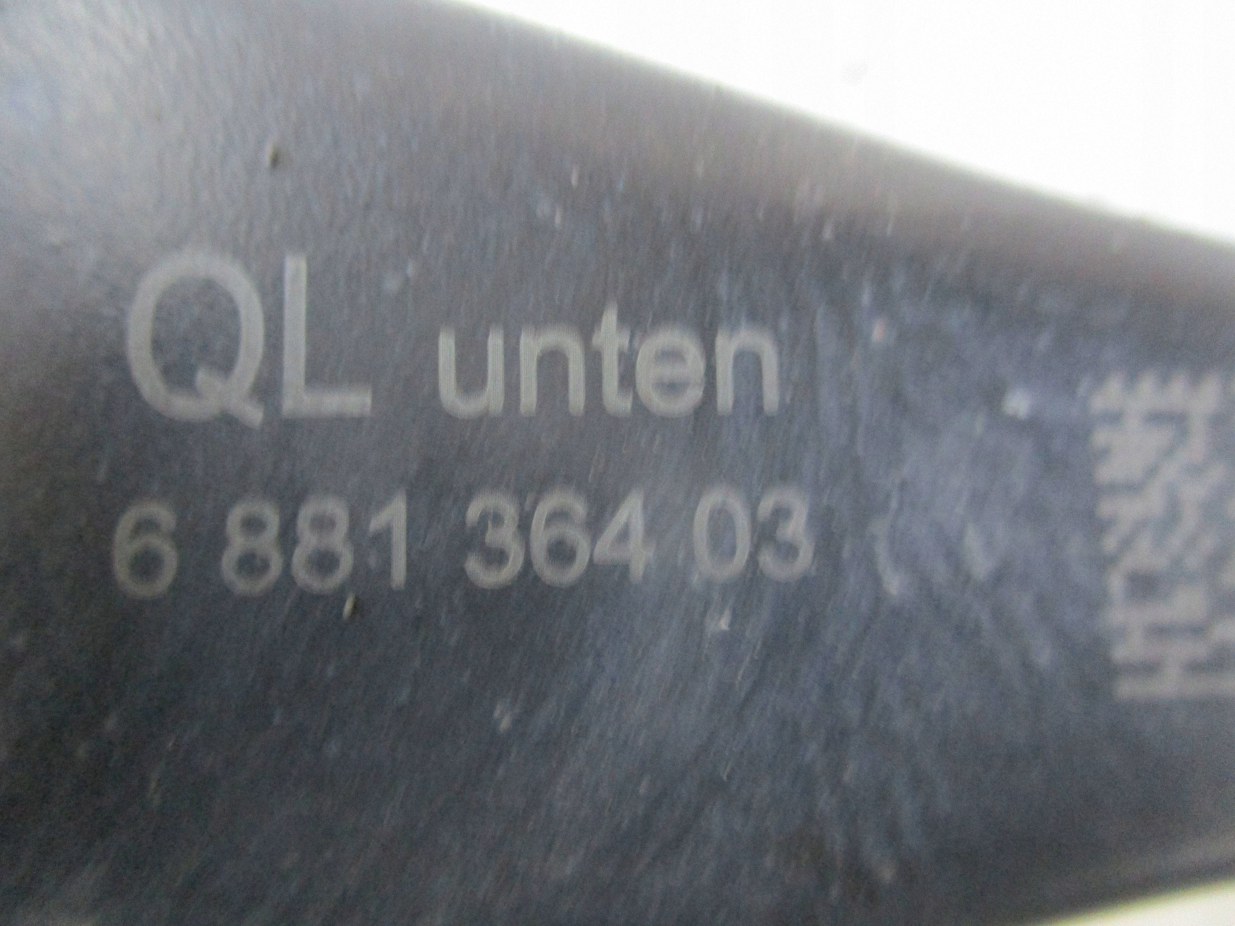 arm rear lower rear part side left BMW 1 F40 6881364