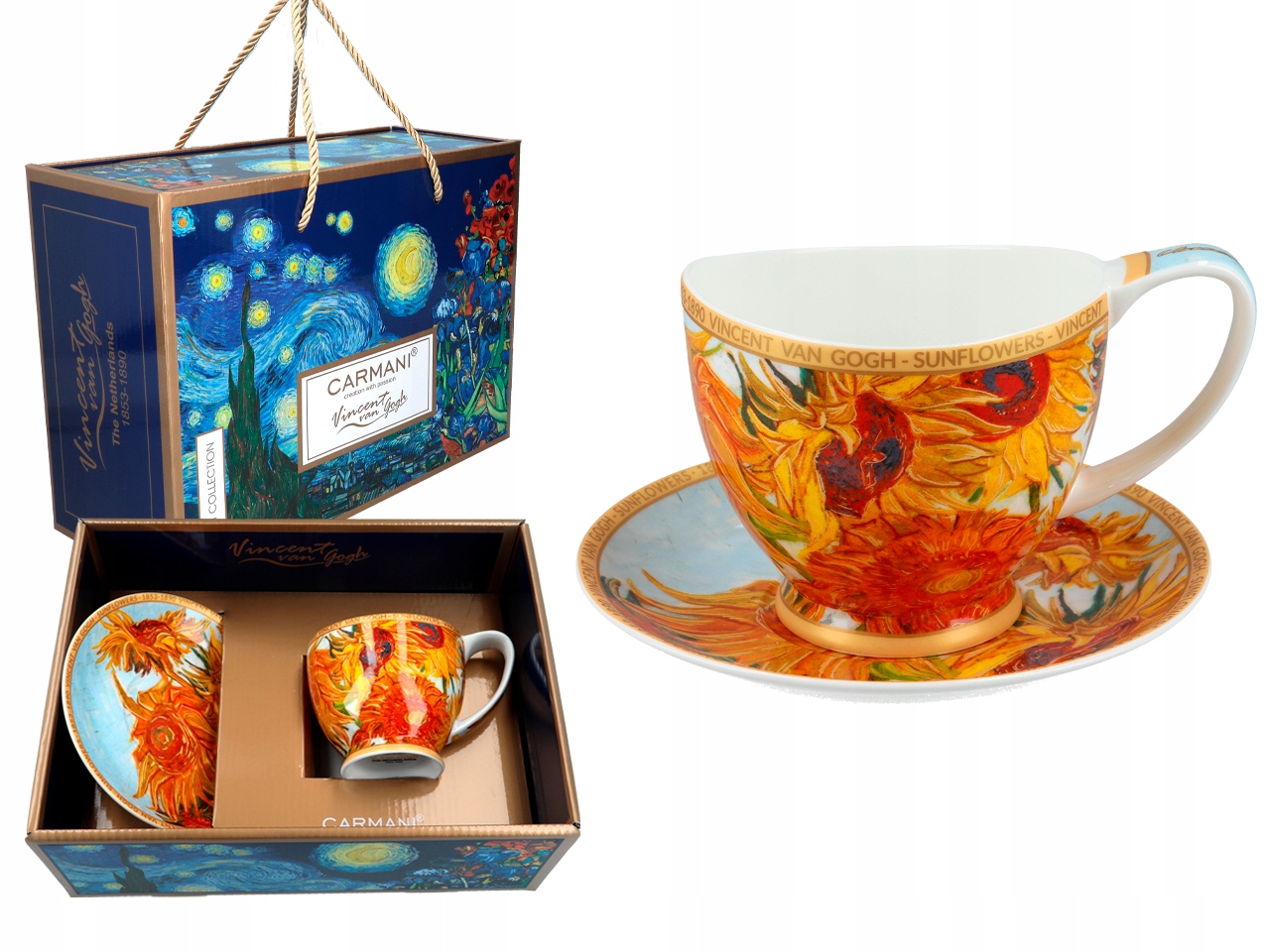 

Filiżanka ze spodkiem V. van Gogh Słoneczniki