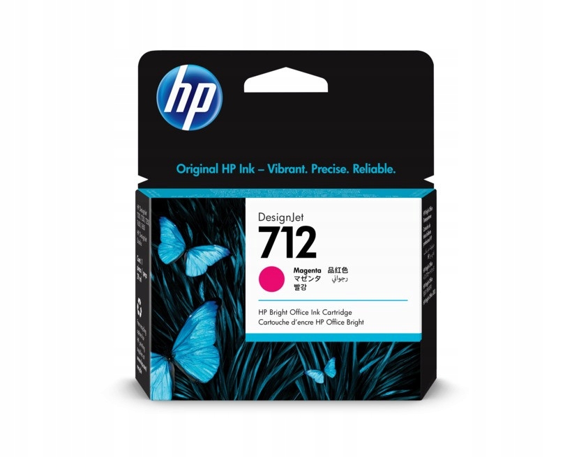 Nový atrament Hp 712 Magenta 29 ml 3ED68A DesignJet T630 T650 T250 Originál