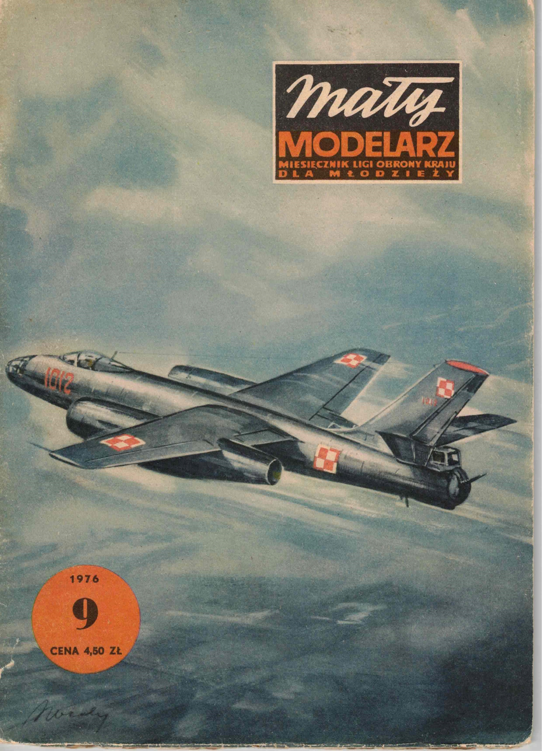 MM 9/1976 proudový bombardovací letoun IL-28