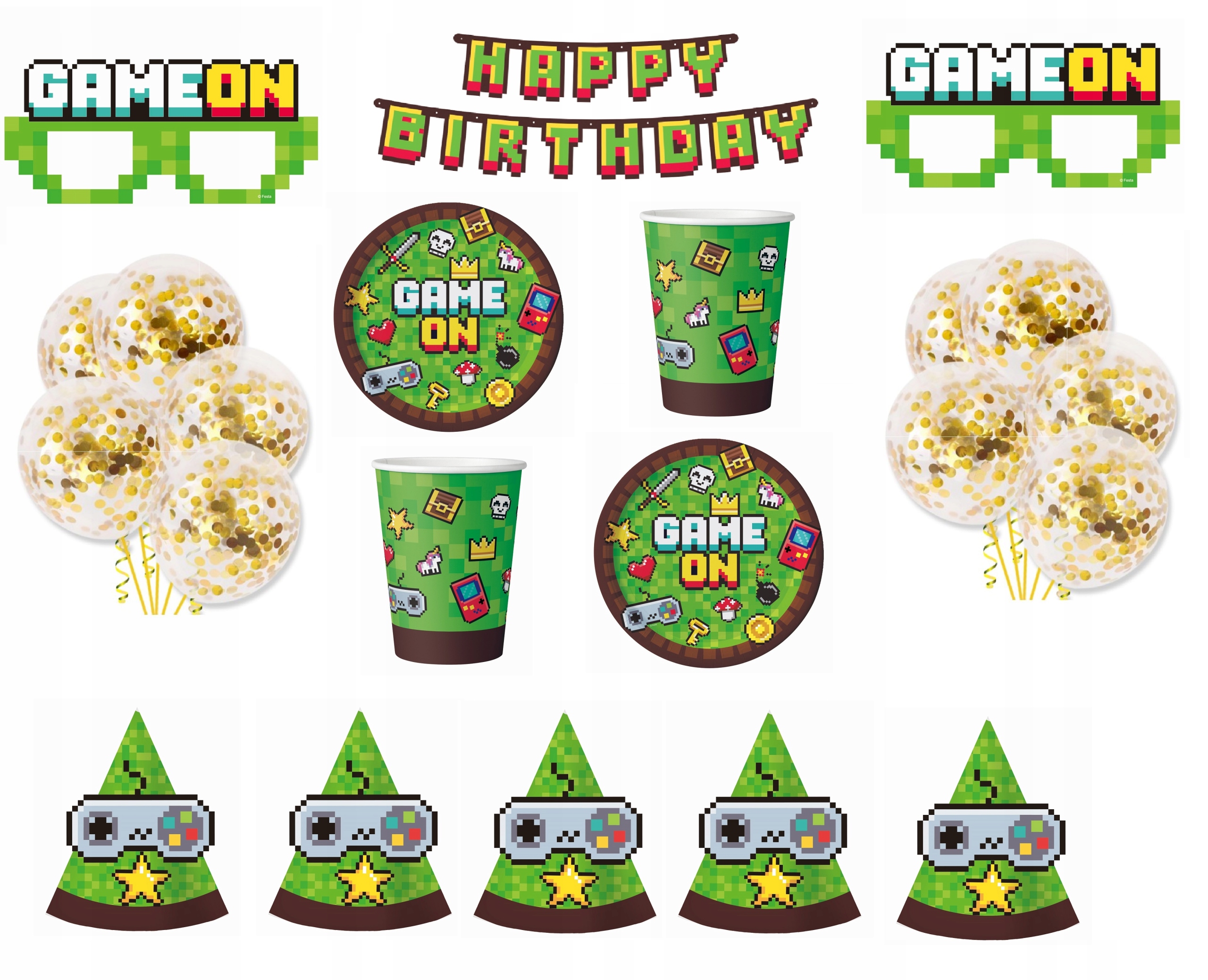 

Zestaw urodzinowy Game On
