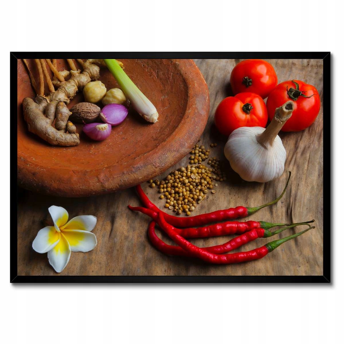 Plakáty v rámu 70x50 Kuchyně Orient Koření