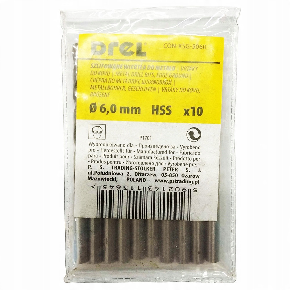 

Wiertło do metalu Drel NWKa szlifowane 4,0mm 10szt