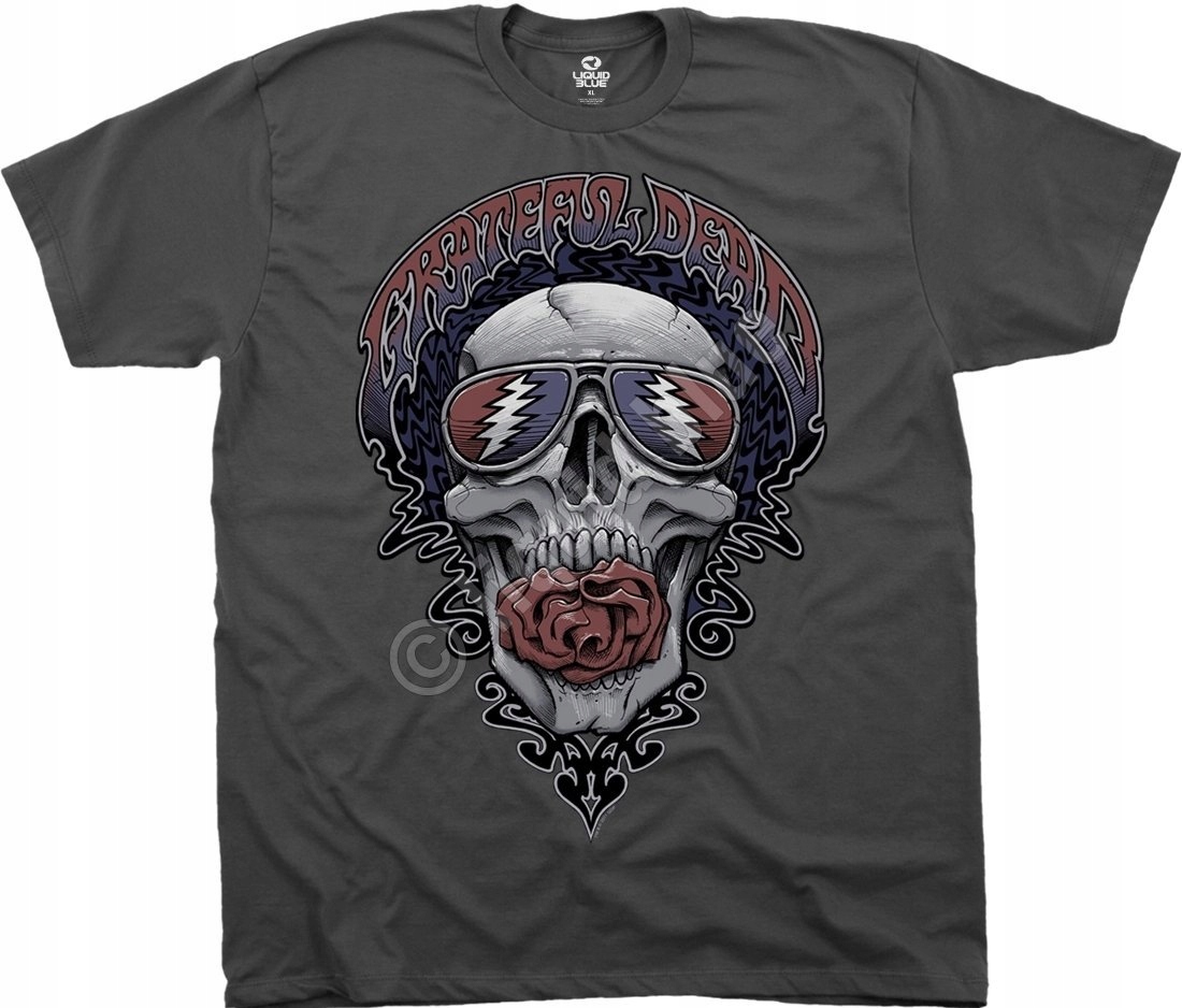 Grateful Dead Steal Your Shades Tričko Liquid Blue L