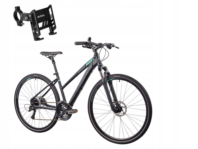 Rower crossowy Indiana X-Cross 3.0 28 cali damski Uchwyt na telefon