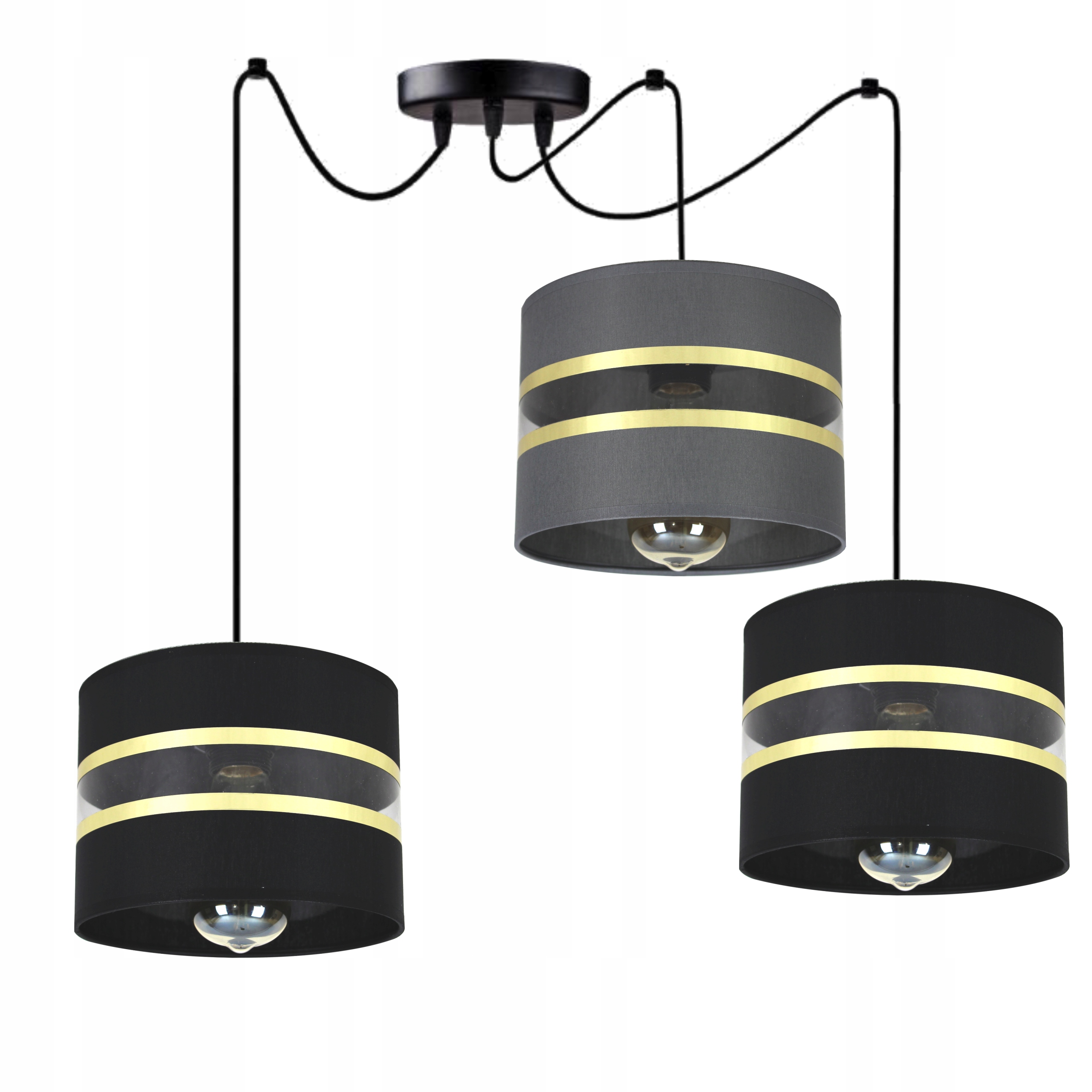 

Lampa Pająk Wisząca Led Loft Edison Spider Cien