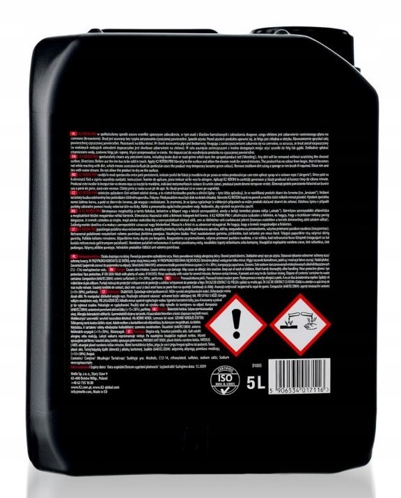 K2 ROTON PRO ZEL DO MYCIA FELG 5L SZCZOTKA SCEPTER Packaging Volume 5000 ml