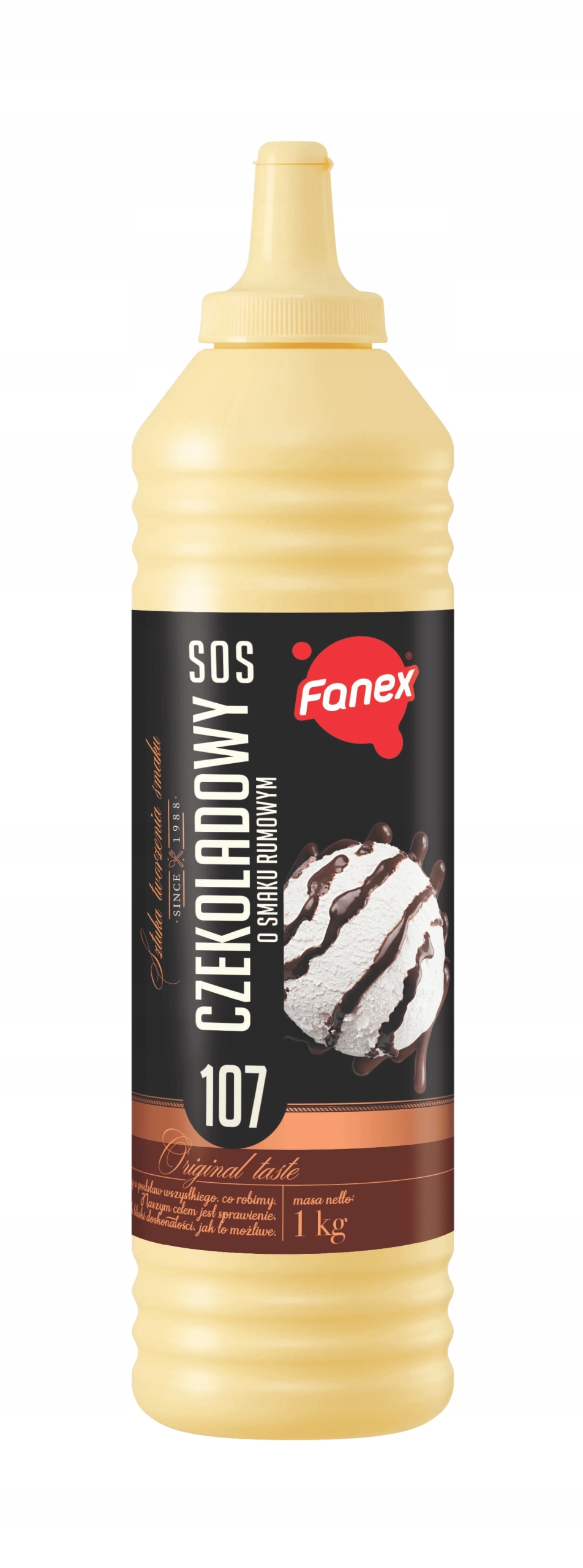 Fanex SOS DESEROWY CZEKOLADOWY O SMAKU RUMOWYM 1 KG