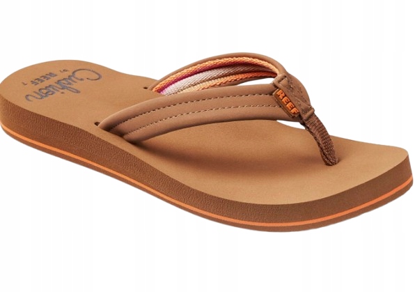 Reef Klasické Hnědé Nazouváky S Páskem Casual Dámské 35 J3A