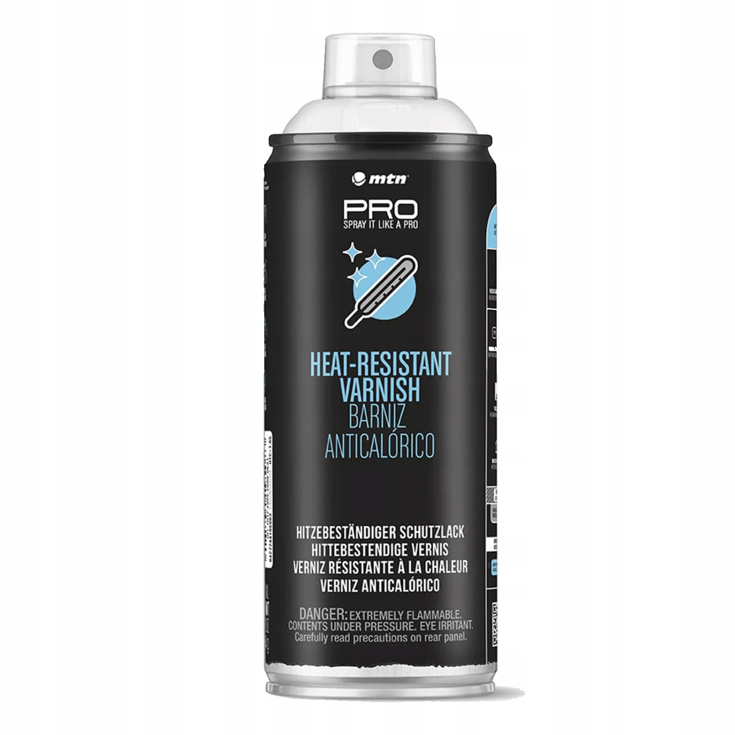 Lakier Wysokotemperaturowy Bezbarwny Spray 400ml Mtn 690°C