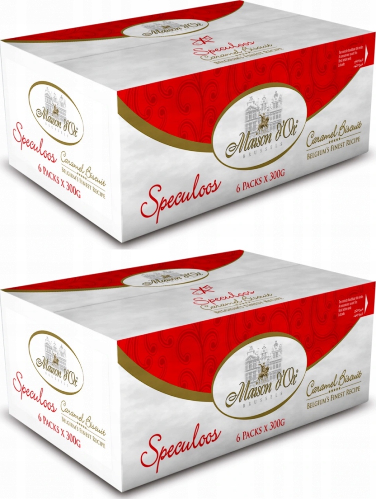 Ciastka Speculoos Maison d'Or karmelowy 6g x 600szt