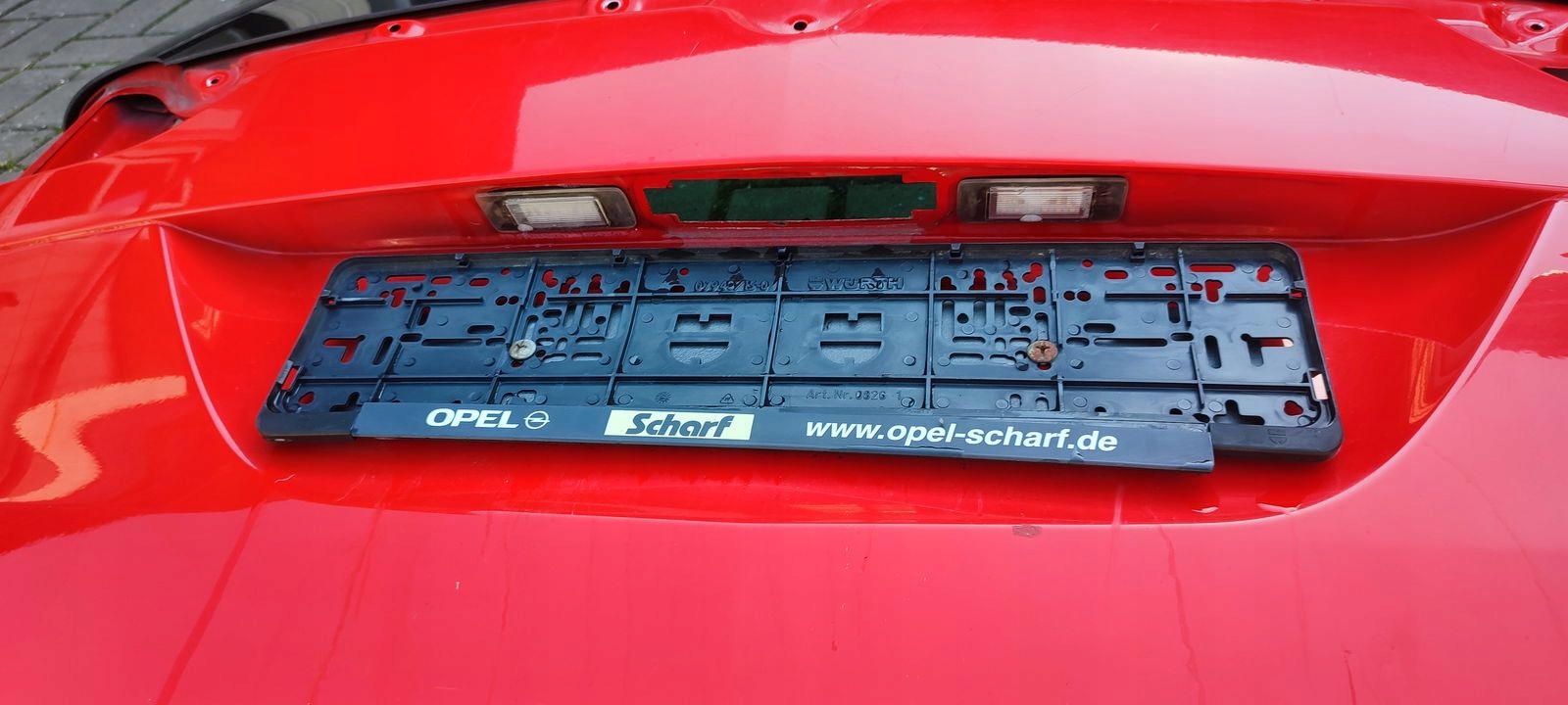 trunk door boot Opel Zafira C 50B