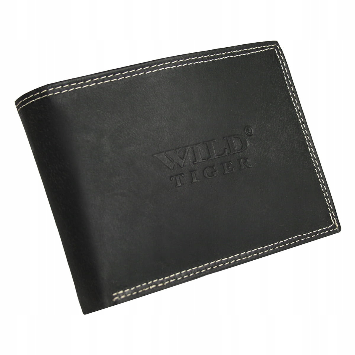 

Portfel męski poziomy, bez zapięcia Wild Tiger