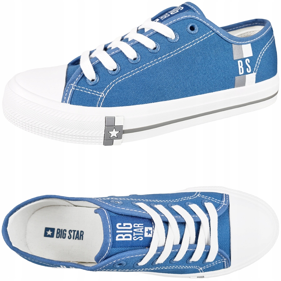 

Trampki Big Star klasyczne niebieskie HH274111 40