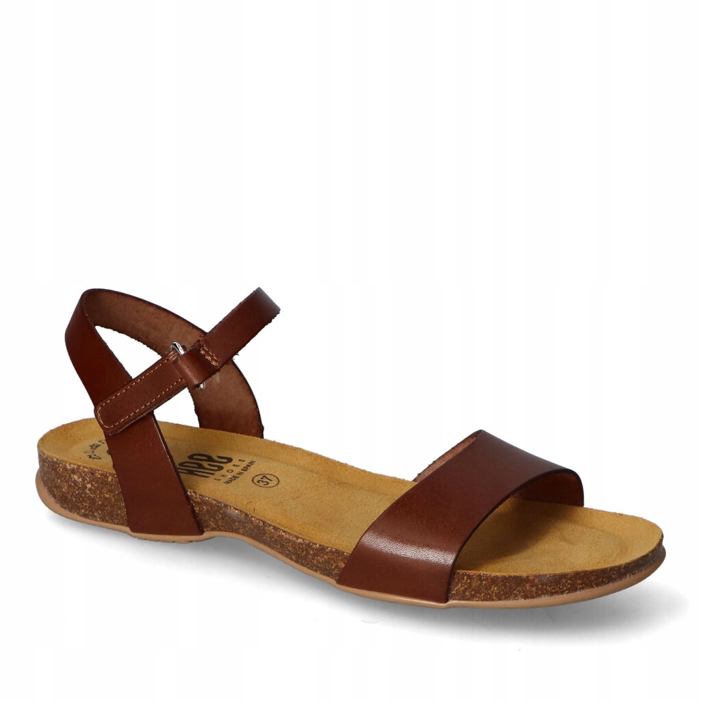 Sandály Hee 26020/Nuez Tmavě hnědá lico 37