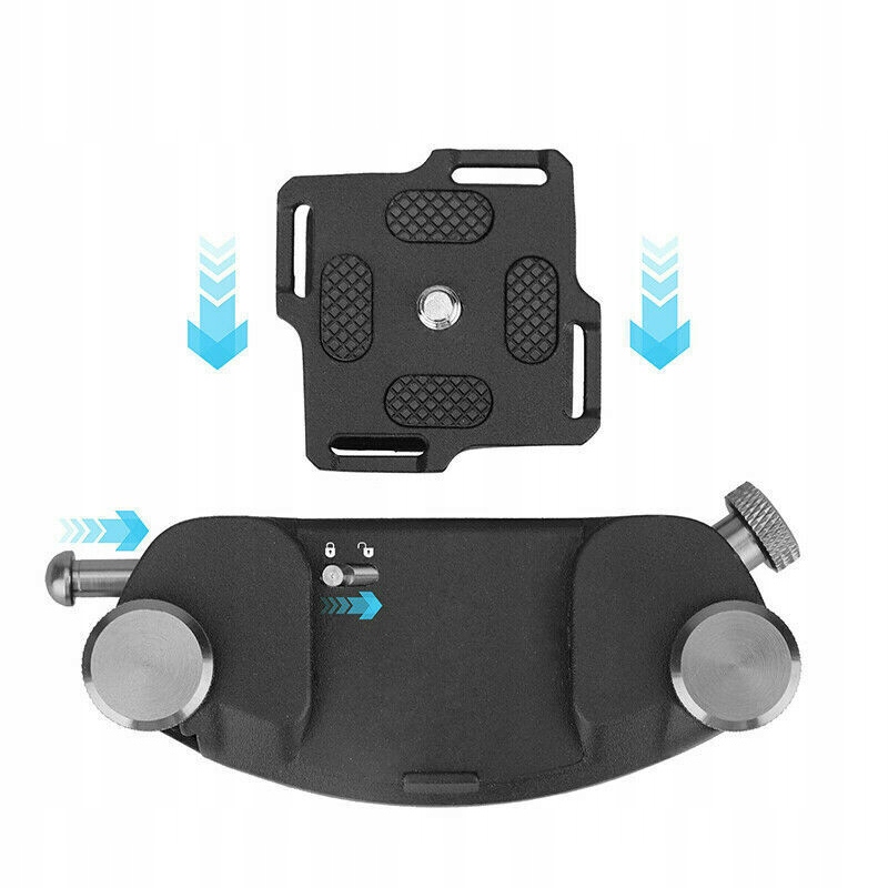 KLIPS MOCOWANIE UCHWYT NA PASEK DO APARAT DSLR 1/4 Model UCHWYT KLAMRA NA APARAT