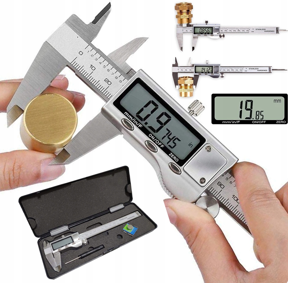 

Suwmiarka Elektroniczna Cyfrowa LCD Profesjonalna