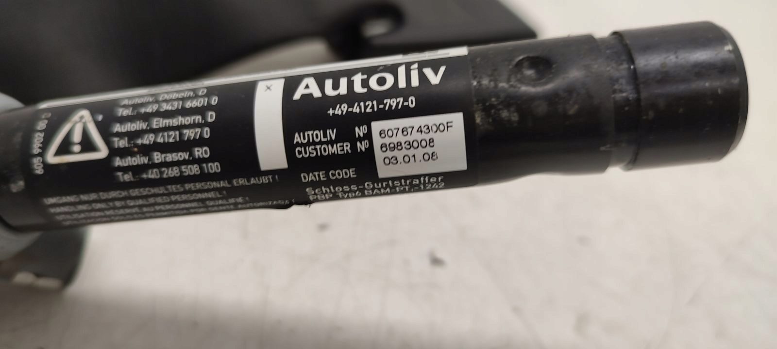 Spanner öv, szíj rechts heck BMW E91 320i