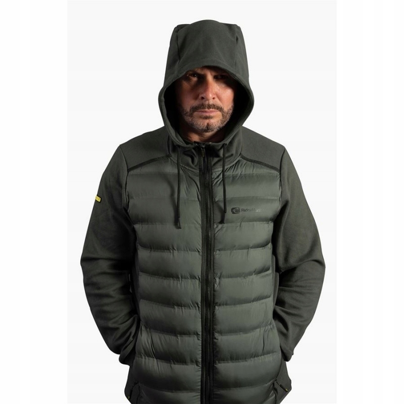 Bunda RidgeMonkey APEarel Heavyweight Zip Jacket Green XXL