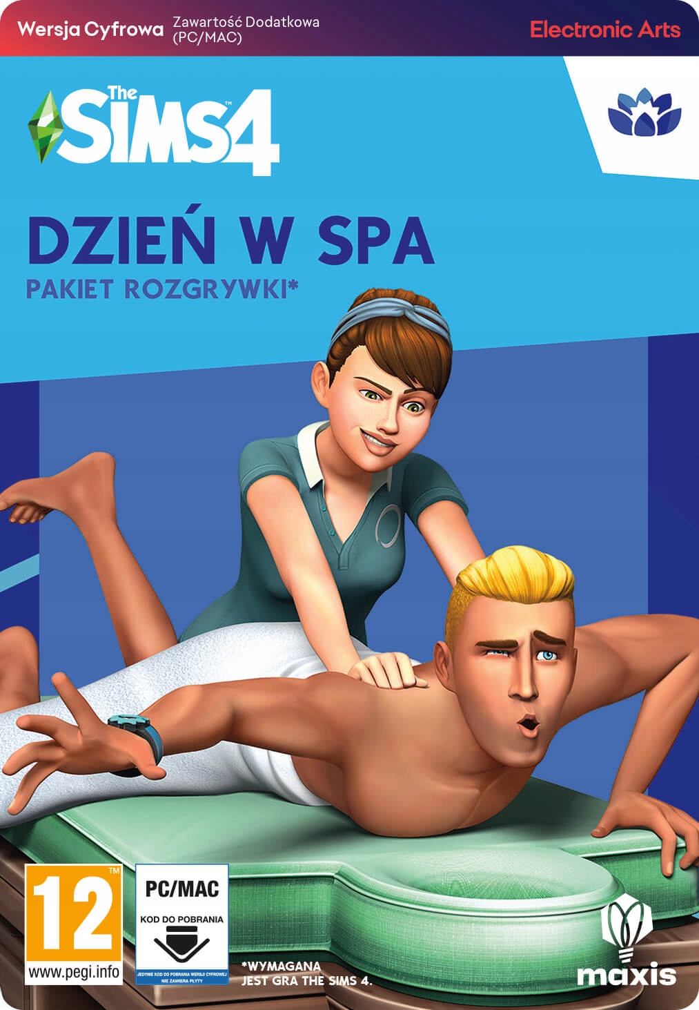 The Sims 4: Dzień w Spa (PC) PL klucz Origin