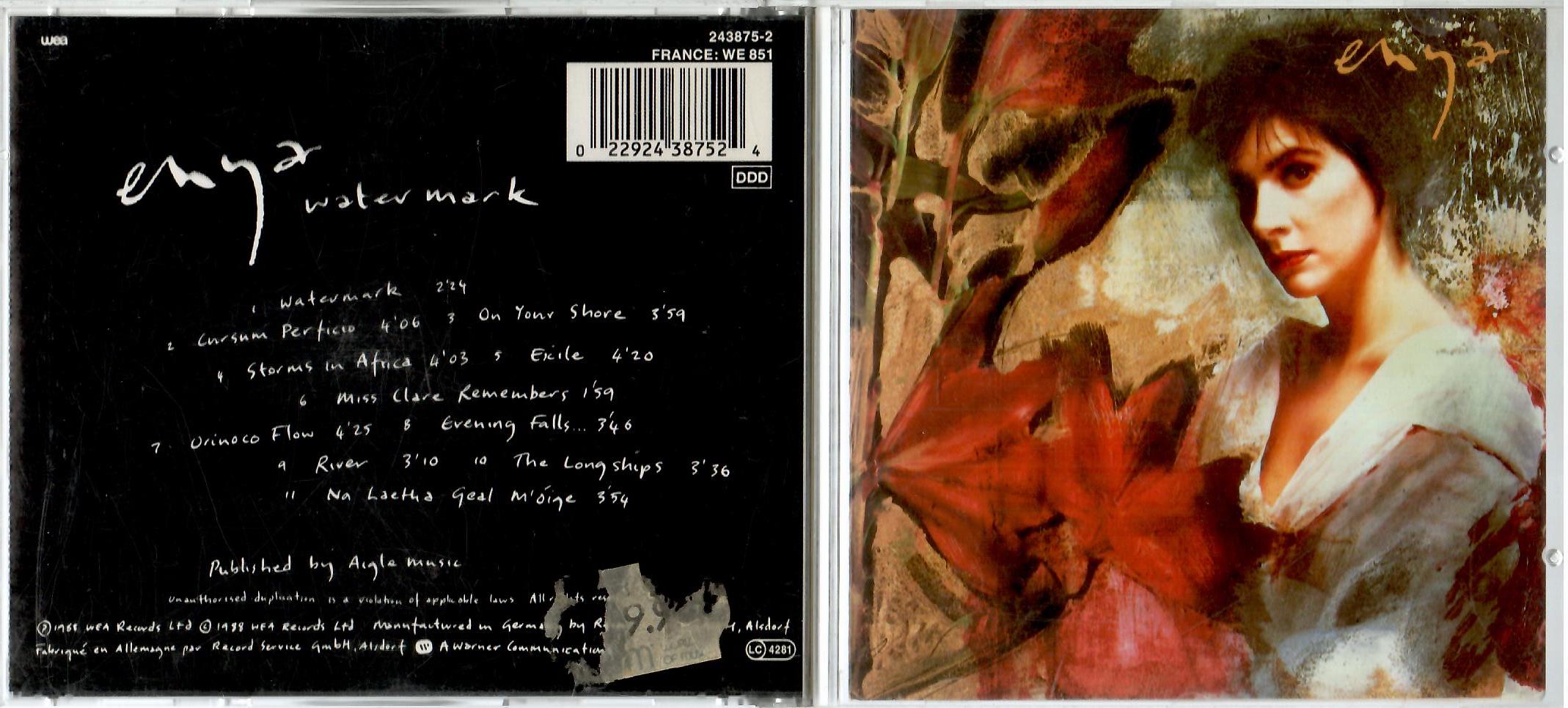 Enya Watermark CD Album Orinoco Flow 12540772982 Sklepy, Opinie