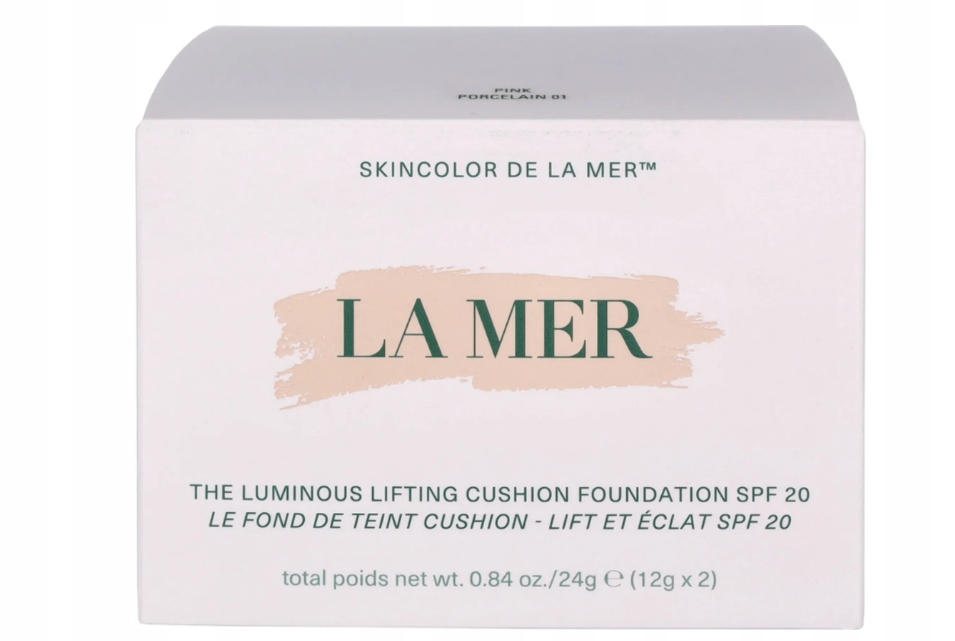 La Mer The Luminous Lifting Cushion podkład pielęgnacja Pink Porcelaine 01