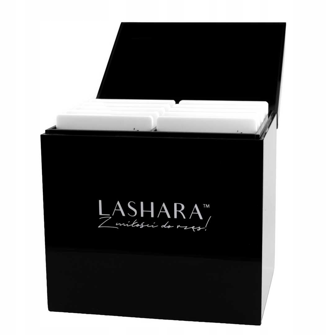LashBox Queen 10 holderów do przechowywania rzęs Lashara