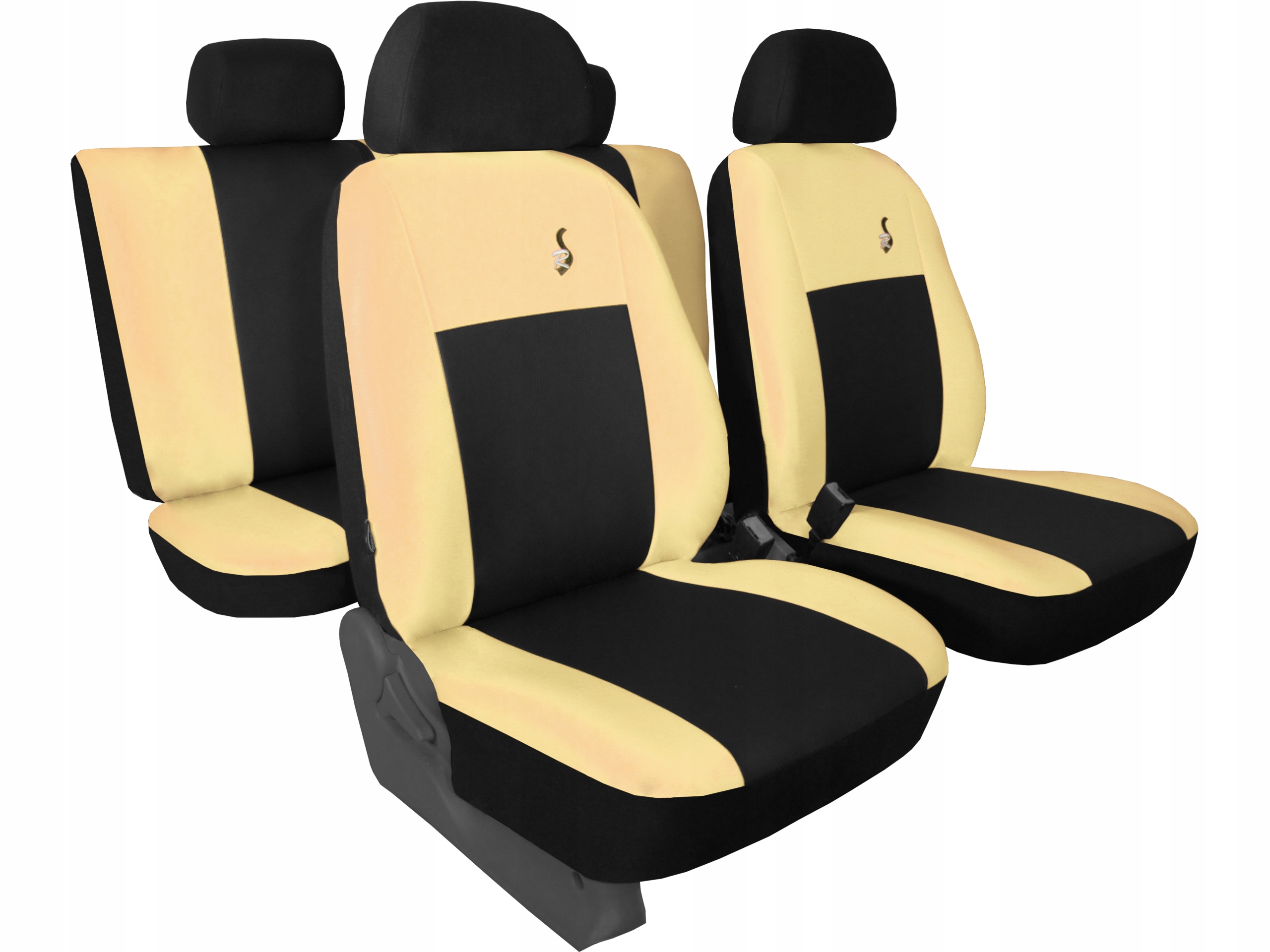 SKORZANE POKROWCE MIAROWE do FIAT 126p MALUCH