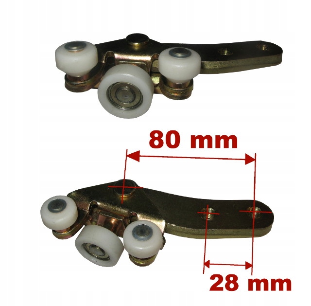 ROLKA DRZWI PRZESUWNYCH DOLNA VW T4 TRANSPORTER Producent części Inny