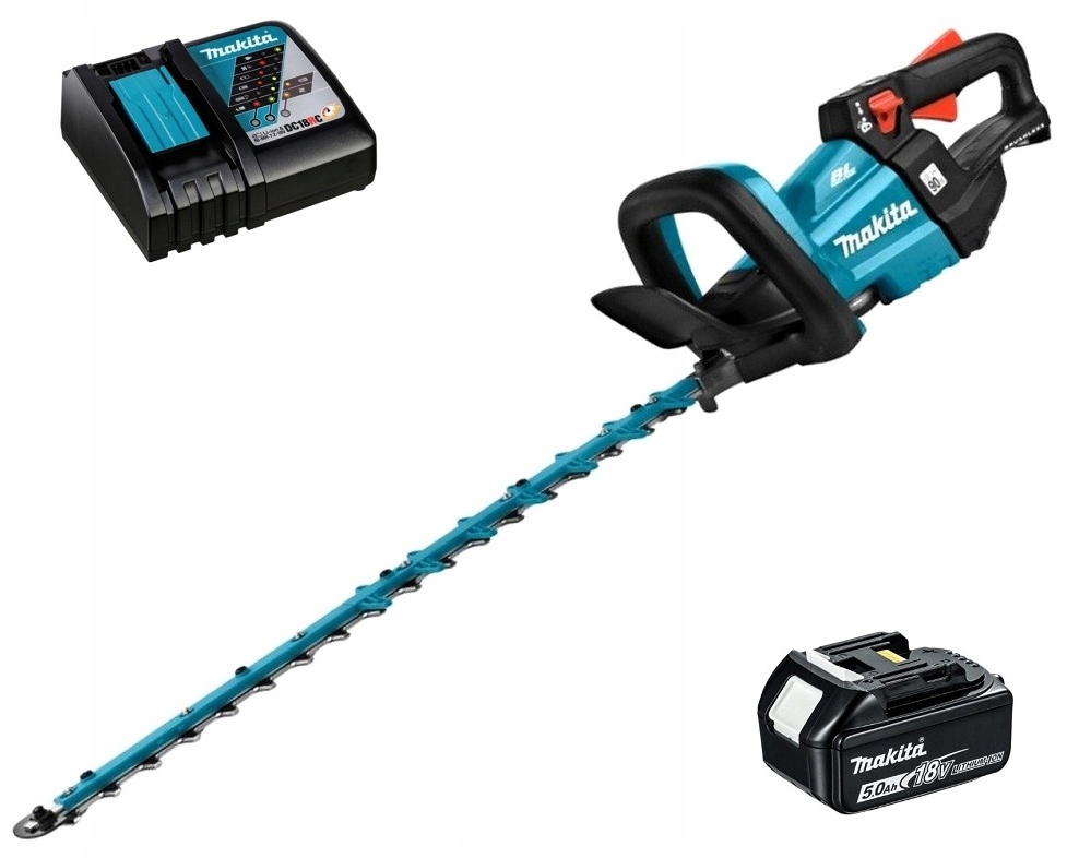 Makita Nůžky Na Živý Plot 18V 600 mm 1 x 5,0 Ah DUH602RT