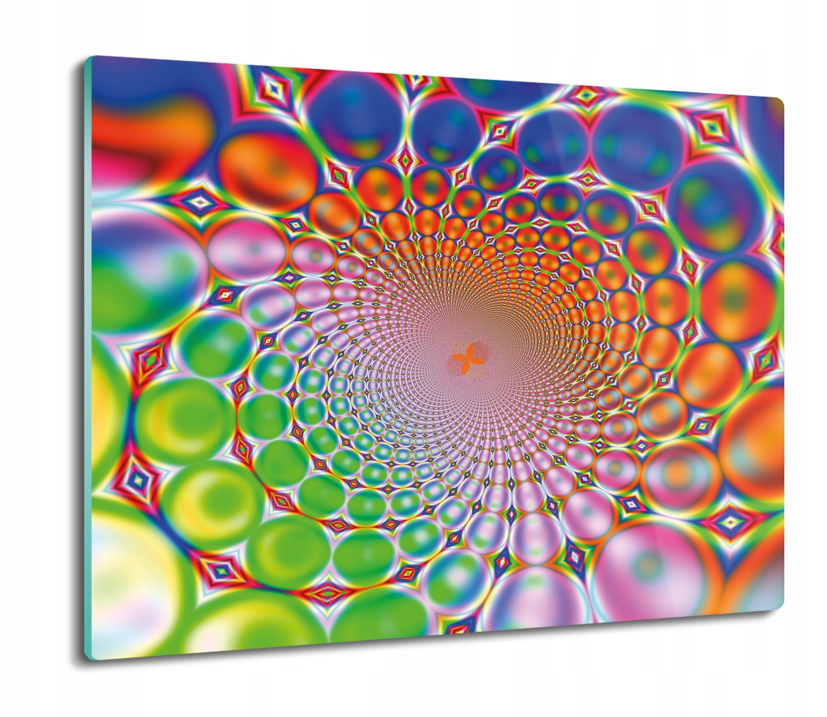 

Retro 60s 70s tło 60x52 deska ze szkła z nadrukiem