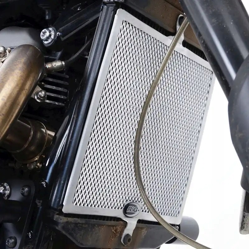 Kryt Chladiča Rg Racing Triumph Scramber 1200 Xc/xe 19- Čierny