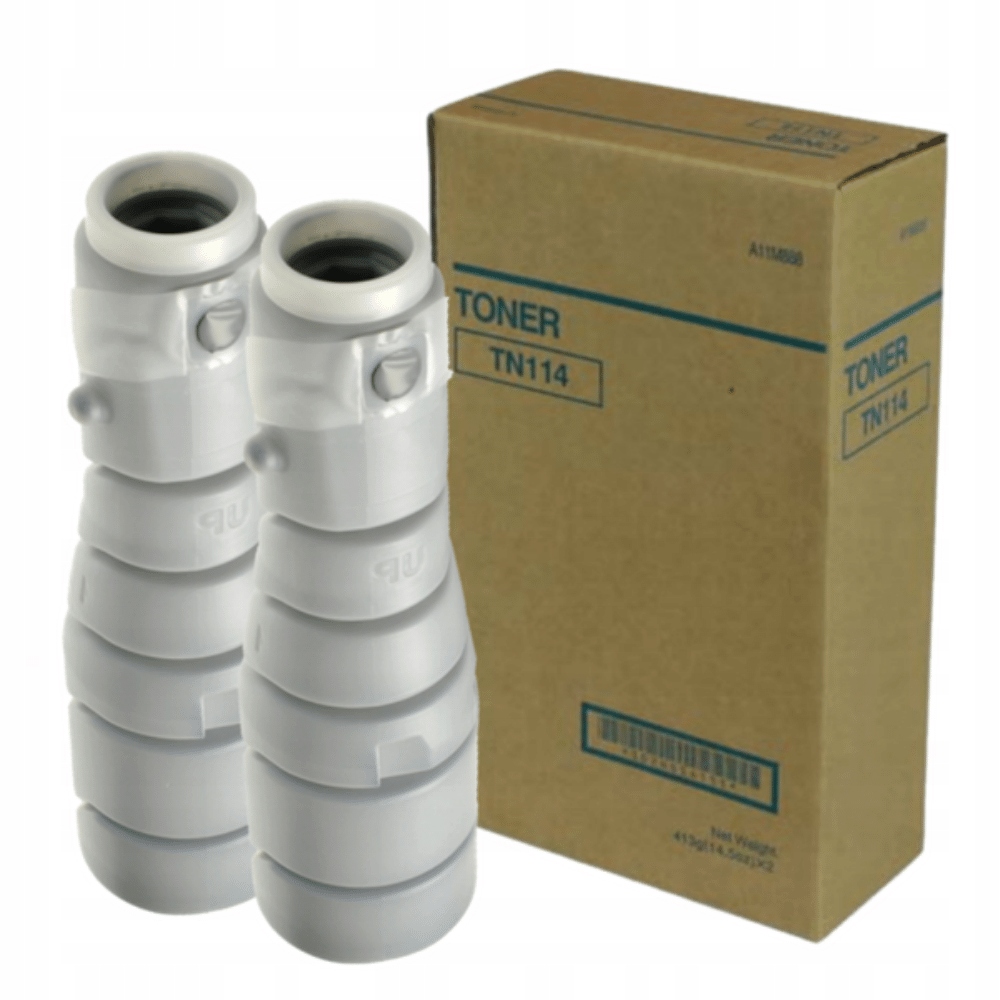 2-pak Nowy Toner TN114 106B do Konica Minolta Bizhub 162 163 210 211 DI152