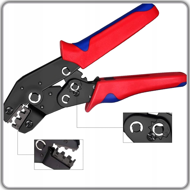 ZACISKARKA RĘCZNA DO KONEKTORÓW NIEIZOLOWANYCH SN-48B Model SN-48B