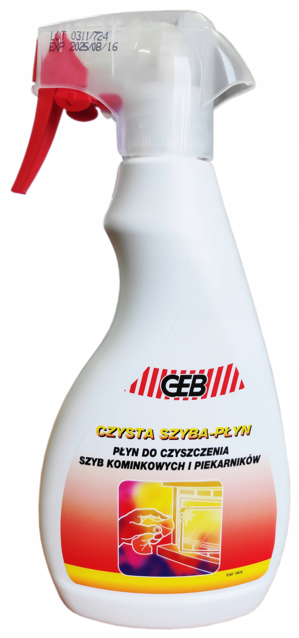 

Czysta Szyba Środek do czyszczenia szyb kominowych