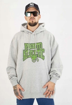 Mikina Prosto S kapucí Chicago šedá