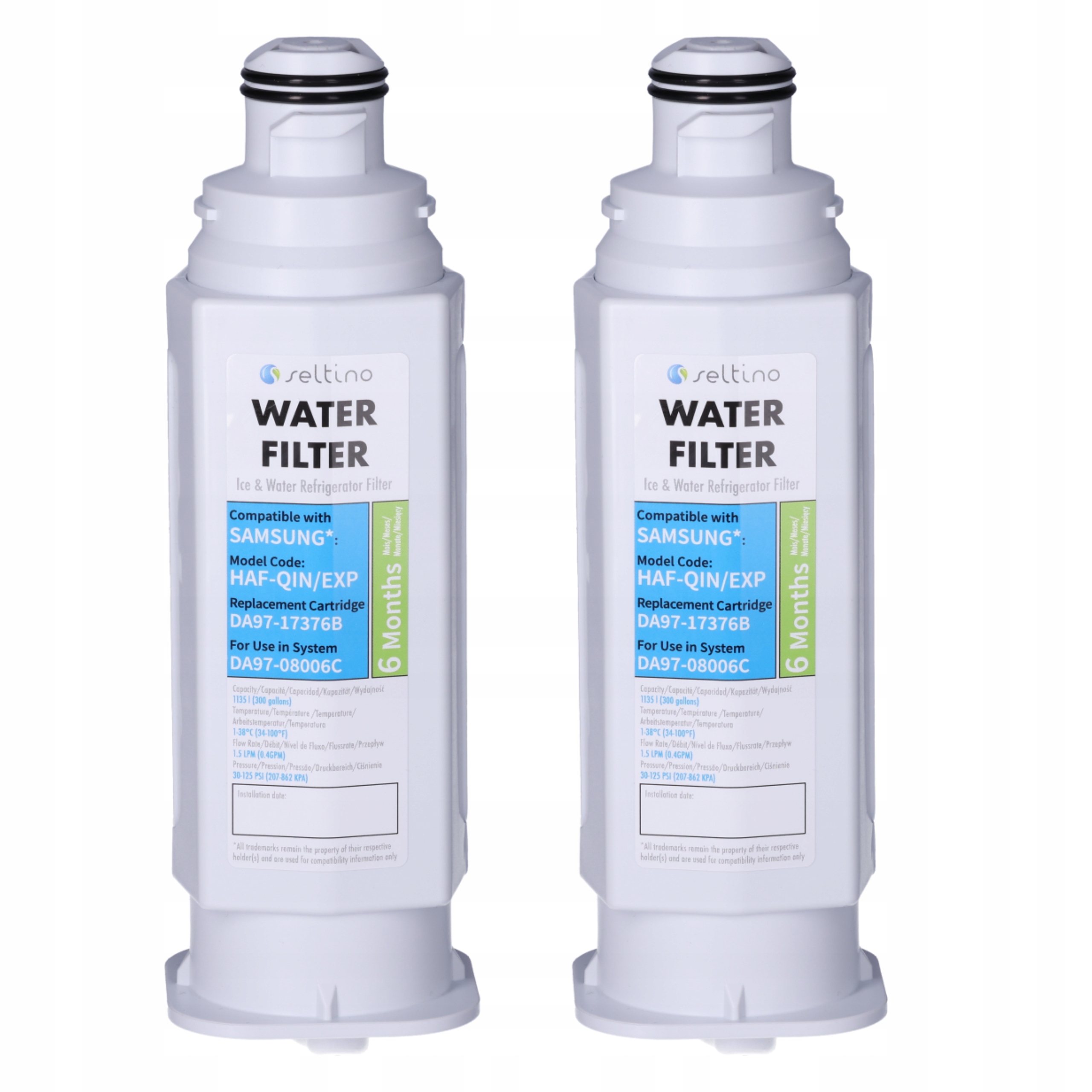 2x zamiennik filtra do Samsung HAF-QIN DA97-17376B