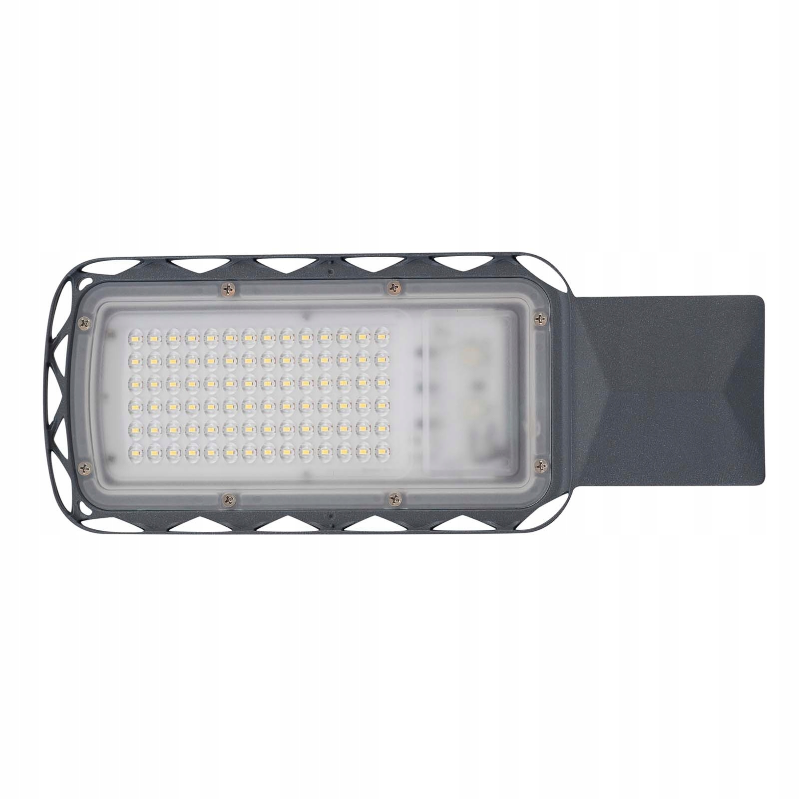 Led pouliční lampa Průmyslová silniční lampa 50W 5400lm 4000K IP65 Šedá