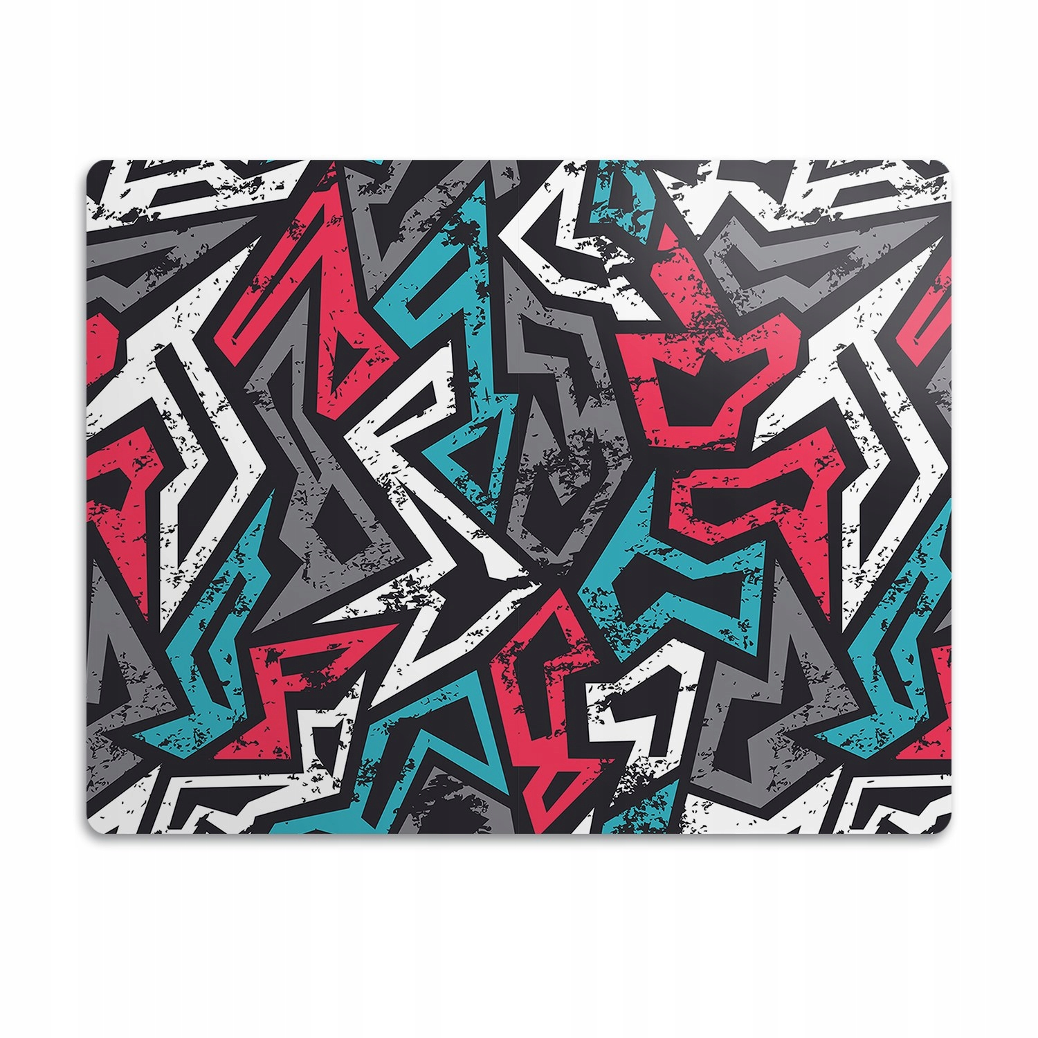 Levně Pro psa ochranná podložka pod misku Graffiti 60x40 cm