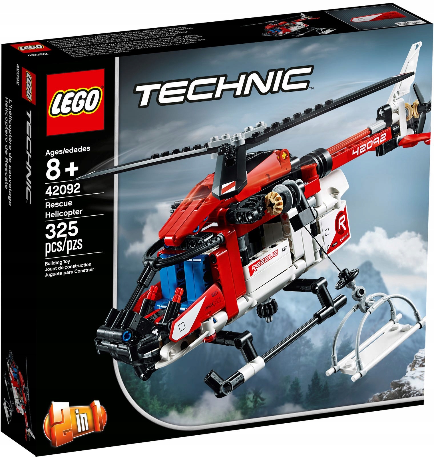 Lego Technic 42092 Záchranný vrtulník Nový