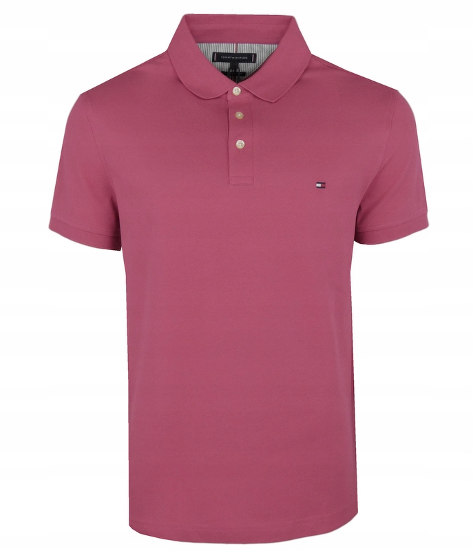 Tommy Hilfiger pánská polokošile, Slim, růžová, L