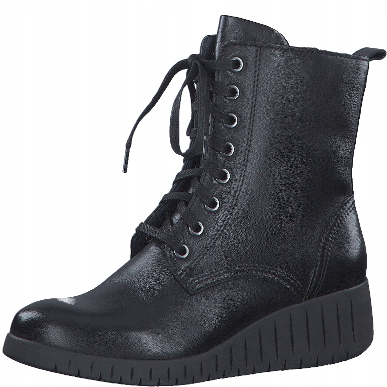 Marco Tozzi 2-25235-41 38 černé kotníkové kotníkové boty Feel Me