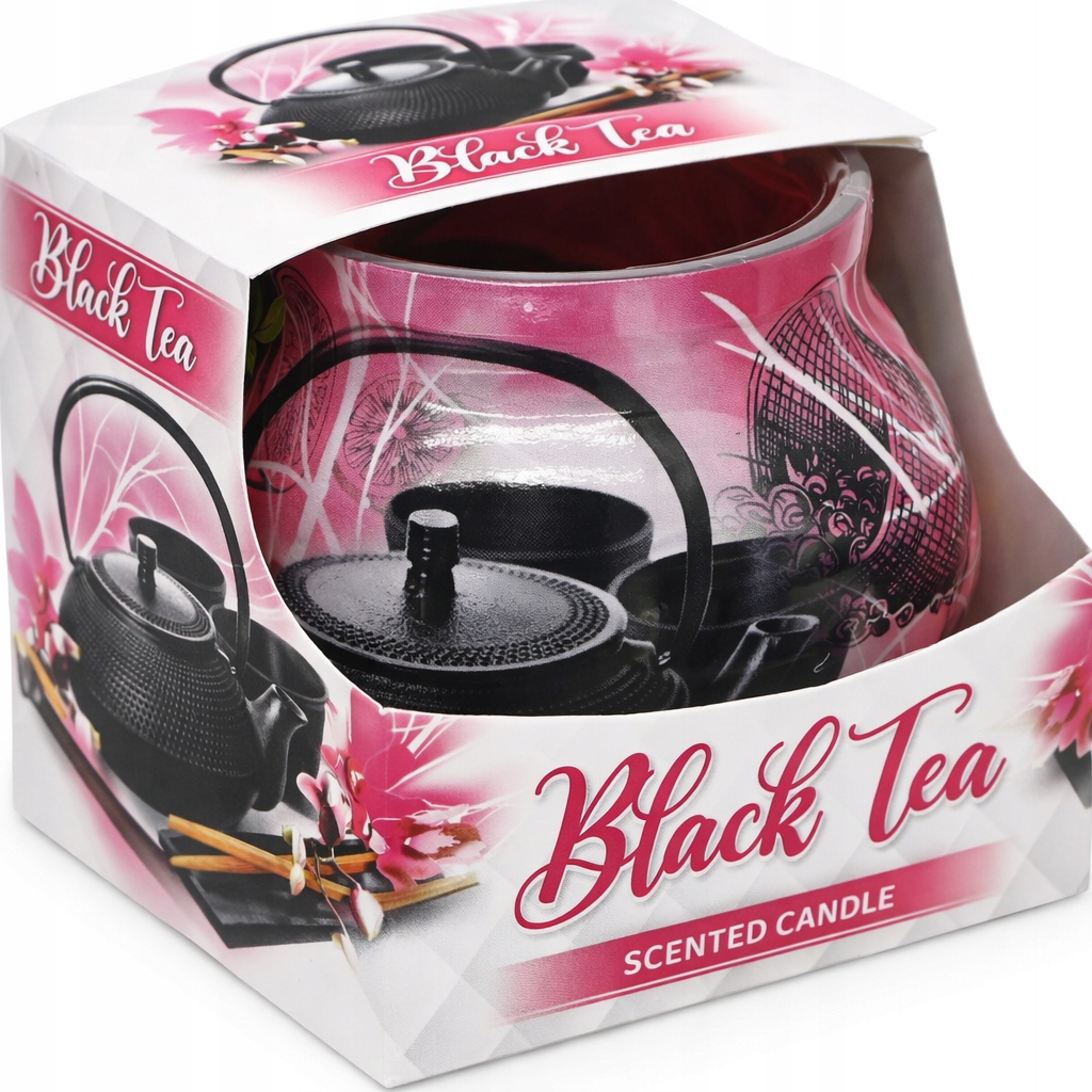 Świeca zapachowa parafinowa Miral 80 g BLACK TEA Czarna herbata