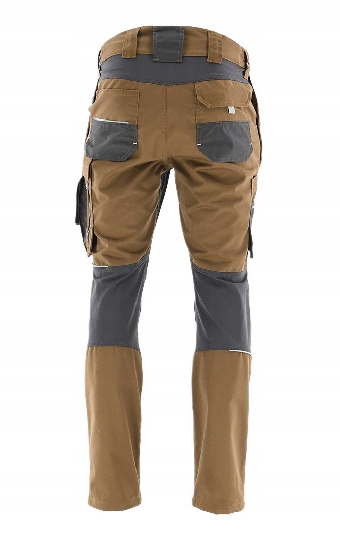 Spodnie MONTERSKIE Robocze STRETCH Męskie MONTER DUŻO KIESZENI WYTRZYMAŁE Model MONTER