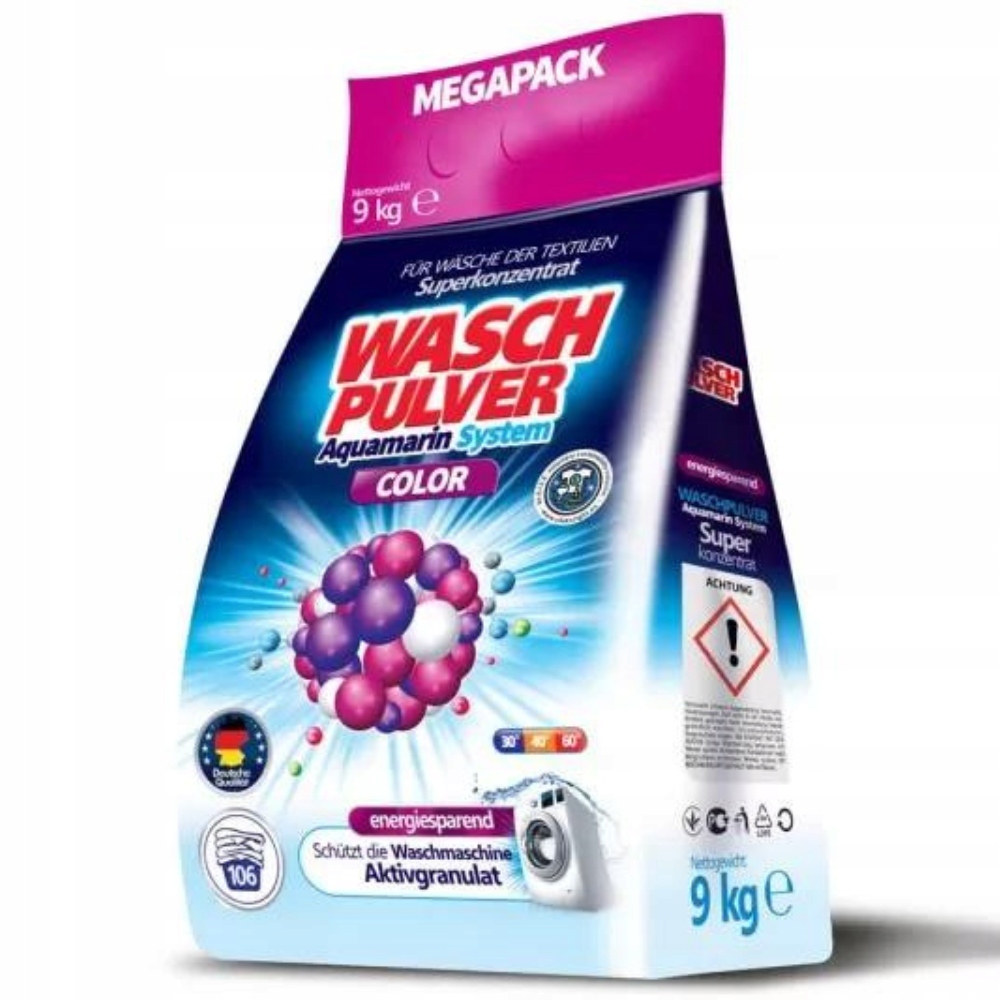 Levně WaschPulver Color Prací prášek 9 kg 106 praní