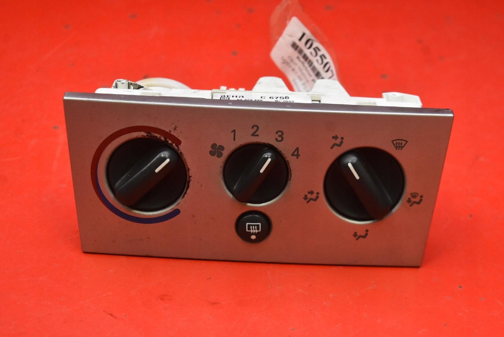 control panel air conditioning devices 93329466 OPEL MERIVA A 02-06