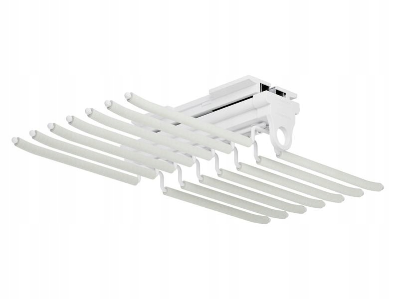 Výsuvný Věšák Na Kalhoty Do Skříně Symphony WB-668B L-350 Bílý