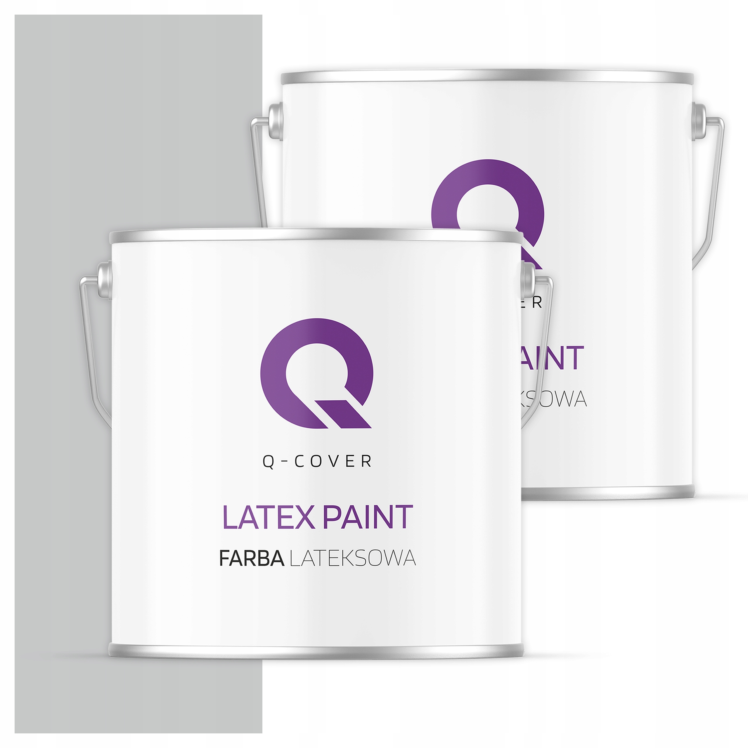 Latexová farba na interiér steny Stropy 5L Hlboká matná šedá svetlá H1061