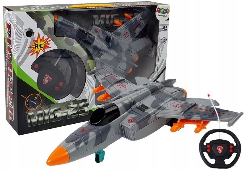 

Zdalnie Sterowany Samolot Wojskowy MIG-25 Pilot