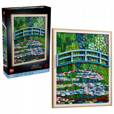 Lego Art 31220 Claude Mincí Most Přes Rybník S Lekníny 18+